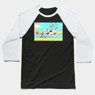 RETRO BIKE Baseball T-Shirt